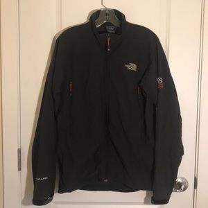 Black The North Face summit series tnf apex jacket